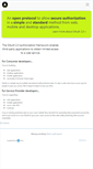 Mobile Screenshot of oauth.net
